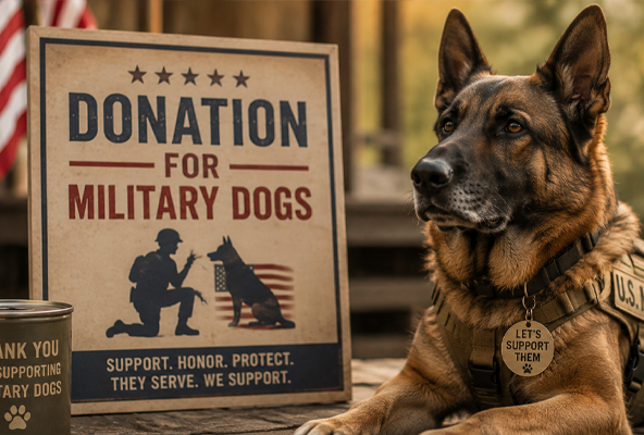 Military Working Dog into your home takes time and care